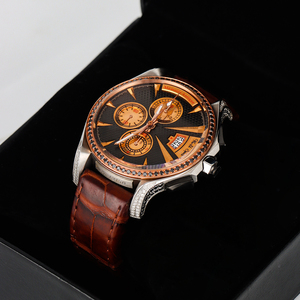 Hoàn toàn tự động sang trọng cổ đồng hồ cơ khí Sapphire gương tùy chỉnh phụ kiện-Kim Cương xem Khung con trỏ - Product Image 2