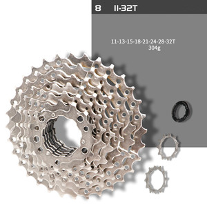 <span class=keywords><strong>Cassette</strong></span> de vélo MEROCA <span class=keywords><strong>11</strong></span> <span class=keywords><strong>vitesses</strong></span> <span class=keywords><strong>11</strong></span>-42T argent/or, haute résistance, légère, large rapport, pièces de vélo VTT - Product Image 6
