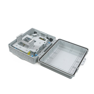 Boîtier de distribution de fibre optique mural 1x16 de qualité télécom, étanche et anti-poussière, avec joint de raccordement FTTH pour couloir - Product Image 1