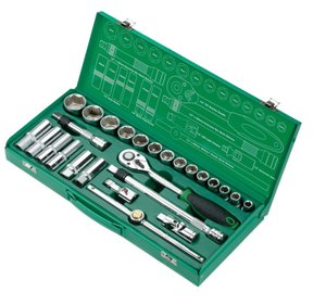 PRO'SKIT HW-42601M Jeu de douilles à cliquet de 26 pièces de 12,7 mm pour la réparation automobile et les travaux de <span class=keywords><strong>bricolage</strong></span> avec une gamme de douilles de 1/2 pouce - Product Image 2