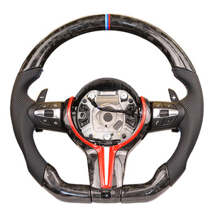 Volante Sportivo M Personalizzato Rosso per <span class=keywords><strong>BMW</strong></span> M550i 640i 850i 135i 116i 218i 230i 318i 320i 325i 335i - Product Image 2
