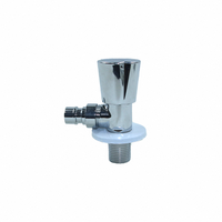 Vanne d'angle en laiton tout cuivre en acier inoxydable 304 personnalisée du fournisseur OEM chauffe-eau domestique avec interrupteur d'entrée général