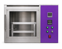 Probador de Inflamabilidad Horizontal de Materiales Interiores Automotrices FMVSS 302, Máquina de Prueba de Combustión de Telas ISO 3795