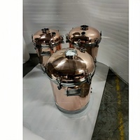 Violet cuivre clair de lune Fermentation brassage chaudière réservoir de Distillation alcool boisson pompe moteur roulement moteur reflux alambics