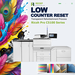 Impresora Digital a Color Multifunción de Segunda Mano REOEP de Bajo <span class=keywords><strong>Precio</strong></span>, Modelo Pro C5100s C5110s - Product Image 1