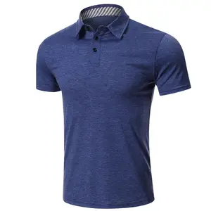 Custom Men's Clothing Summer Burst Europe And The United States Men Short-sleeved Paul Shirt Enterprise Polo Shirt OEM