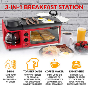 Máquina de desayuno 3 en 1 para el hogar, horno multifuncional para hacer café, <span class=keywords><strong>tostar</strong></span>, freír huevos, cafetera para el desayuno - Product Image 6