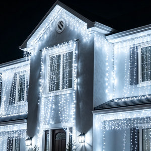 Guirnaldas de Luces <span class=keywords><strong>LED</strong></span> de Alta Resistencia con Cable de Goma Blanco, Diseño Resistente <span class=keywords><strong>a</strong></span> la Intemperie IP65 y Conectable para Venta al <span class=keywords><strong>por</strong></span> <span class=keywords><strong>Mayor</strong></span> Comercial - Product Image 3