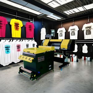 Chúng tôi trong kho dtf 60 <span class=keywords><strong>cm</strong></span> máy in kép xp600 i3200 máy in A1 impresora dtf máy in tự động với bột - Product Image 2