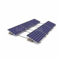 Supports de panneaux solaires pour toits plats, plaques de lest triangulaires, structures de montage solaire