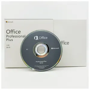 2019 per ufficio professionale Plus/2019 per ufficio Pro Plus pacchetto completo DVD attivazione online chiave vincolante