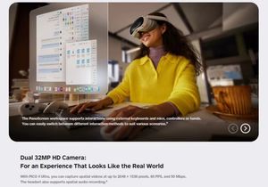 Tout Nouveau Casque de <span class=keywords><strong>Réalité</strong></span> Mixte RV avec Écran Binoculaire 4K+ Améliorant la VR PC <span class=keywords><strong>PICO</strong></span> 4 Ultra 256G <span class=keywords><strong>Réalité</strong></span> <span class=keywords><strong>Virtuelle</strong></span> - Product Image 5