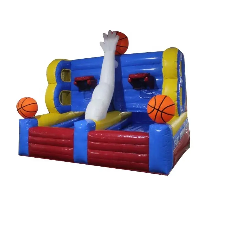 Planet Multi Sports Inflatable Arcade Basketball Game Bounce Machine For Sale