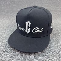 Gorra de Béisbol Hip Hop Unisex G00d Home P0PART XOX0, Visera Plana de Satén con Bordado, Protección Solar, Bordado Personalizado