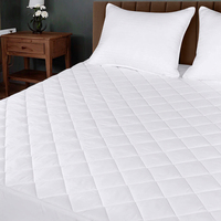 Protège-matelas élastique ajusté pour lit d'hôpital, 18 pouces+, imperméable, lavable en machine, toutes saisons