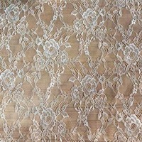 Dernier tissu en dentelle auto-adhésif en tulle brodé transparent noir vintage sexy pour lingerie féminine, voile et sous-vêtements