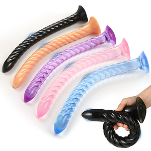 OEM Plugs anaux extra longs en spirale de 44 cm, grand godemiché à sensation réaliste, <span class=keywords><strong>ventouse</strong></span> puissante, jouets sexuels artificiels pour adultes, godemiché <span class=keywords><strong>gay</strong></span> - Product Image 2