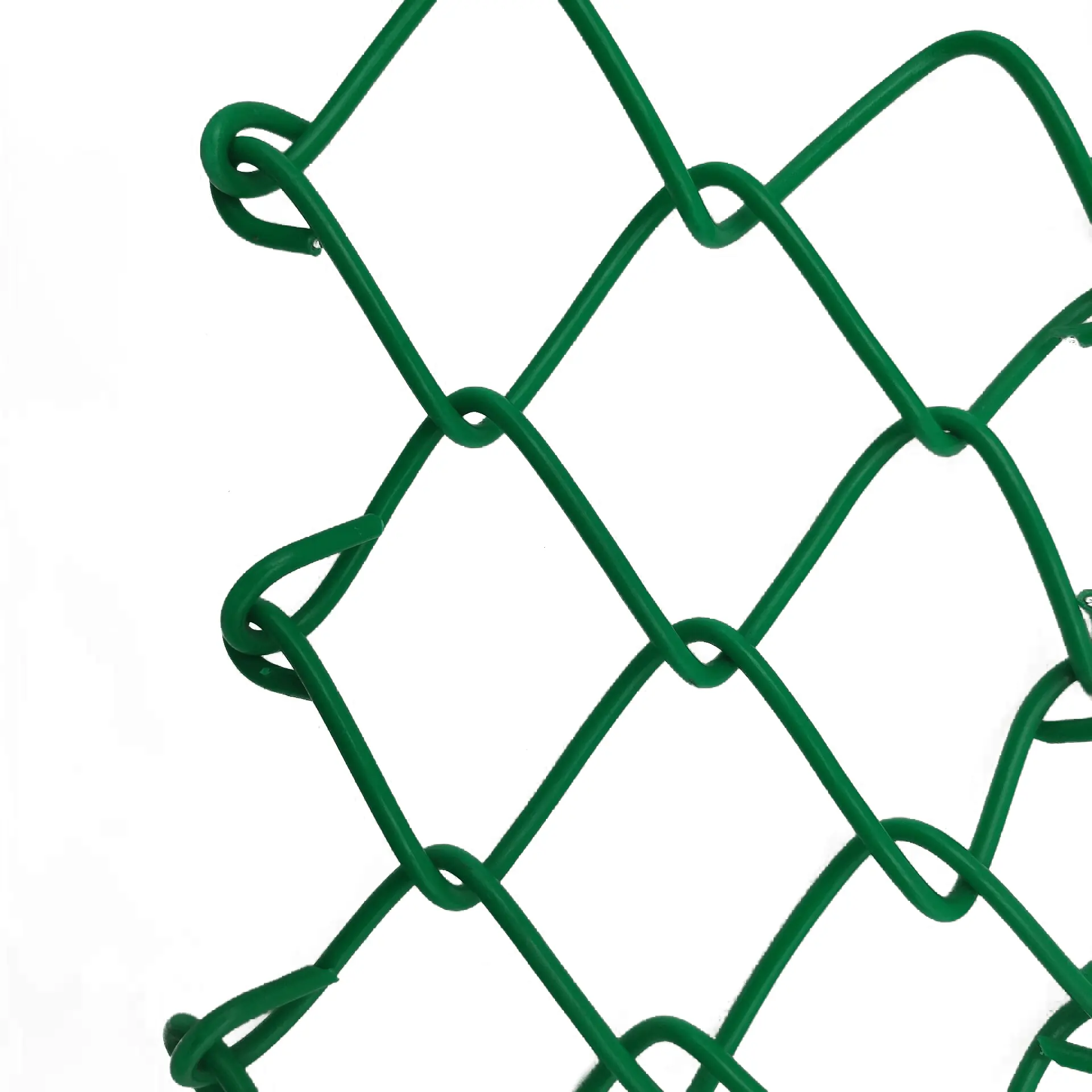 Iron Wire Mesh Used Chain Link Fence for Sale Diamond Hot PVC Surface Finish Gauge Material Electric Origin Type Shape Hole HEB