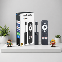 Dispositivo de Transmisión Inteligente Android 4K TV Stick WiFi 6 BT para Entretenimiento en el Hogar