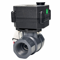 Vanne à boisseau sphérique modulante proportionnelle 100% avec signal de commande 4-20mA et signal de sortie 12V 24V OEM ODM