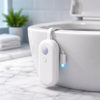 Lampe de nuit LED intelligente rechargeable et étanche pour toilettes, avec détecteur de mouvement et contrôle par capteur, pour salle de bain