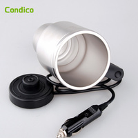 Tasse chauffante électrique pour voiture, 20 pièces, DC 12v/24v, étanche, avec tasse chauffante