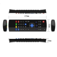Airmouse MX3 2.4G con Teclado, Control Remoto Universal Inalámbrico, para IPTV, STB, TV BOX