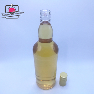 Bouteille de vin en verre transparente ronde de 1000 ml 100 cl pour la <span class=keywords><strong>vodka</strong></span> avec bouchon à vis - Product Image 5