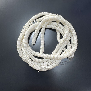 <span class=keywords><strong>Perles</strong></span> <span class=keywords><strong>de</strong></span> coquillage Heishi blanches naturelles des Philippines, coupées à la main, 60 cm, 2-3 mm, 3-4 mm, 4-5 mm, 5-7 mm, pour la fabrication <span class=keywords><strong>de</strong></span> bijoux et d'espacesurs - Product Image 2