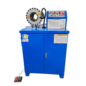 BRG-51 Portable Hydraulic Hose Crimping Machine Thin Steel Pipe Shrinking Pressing New Condition Core Rubber Making Machinery