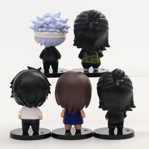 Set <span class=keywords><strong>di</strong></span> 5 Figurine JJK Capsule Gojo Satoru Geto Suguru Okkotsu <span class=keywords><strong>Yuta</strong></span> Decorazione Anime PVC Giocattoli - Product Image 6