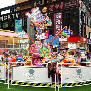 Funfair Rides Atracción Máquina de entretenimiento Equipo de parque Manege al aire libre Spin Car Kiddie Rides - Product Image 3