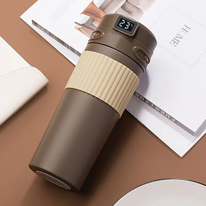 Smart Temperature Display Coffee <b>Cup</b> Thermal Water Bottle <b>Insulated</b> Stainless Steel Thermos Travel Mug Portable Outdoor 3 sold - Product Image 3