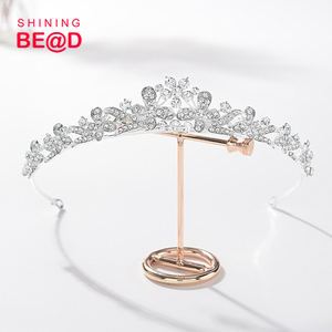 Ingrosso festa di nozze corona tiara san valentino la corona della sposa la corona della <span class=keywords><strong>regina</strong></span> - Product Image 3