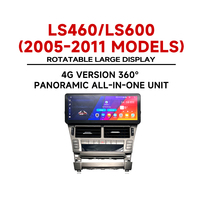 Radio para Auto Android 15 con Reproductor Estéreo, Carplay, WIFI, 4G, DSP, GPS Integrado y RGB para Lexus LS460/LS600 2005-2011