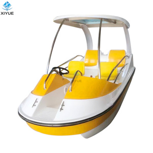 Chine Usine Parc D'attractions Équipement 2 Places 4 Sièges Utilisé Jaune Canard Cygne Pédale Bateau Tourisme Loisirs Pédale Bateau à vendre - Product Image 1