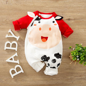 Tuta per bambini primavera e autunno in cotone cartoni animati vestiti per bambini vestiti per neonati <span class=keywords><strong>Body</strong></span> - Product Image 3