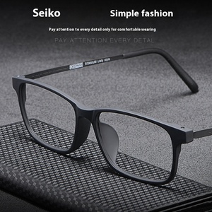 <span class=keywords><strong>Monture</strong></span> de lunettes TR90 ultra-légère de qualité supérieure pour hommes, lunettes optiques carrées pour affaires, verres de prescription pour myopie, vente en gros - Product Image 2