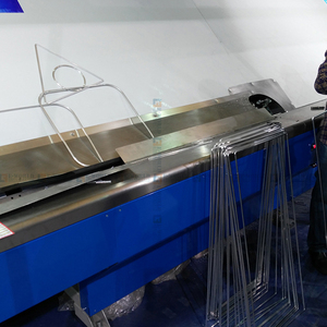 เครื่องดัดอะลูมิเนียม E-WORLD CNC รุ่น Spacer Bending Machine 380V สีน้ำเงิน ควบคุมด้วย PLC ความแม่นยำสูง รองรับความหนา 3-19 มม. ความเร็ว 0.5-5 เมตร/นาที กำลังไฟ 25.5 กิโลวัตต์ - Product Image 4