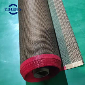 สายพานตาข่าย PTFE แบบไม่ติดสายพานลำเลียงแบบทนความร้อนการอบแห้งและการบ่มสำหรับใช้ในอุตสาหกรรมสายพาน PTFE ที่ทนต่อสารเคมี - Product Image 1