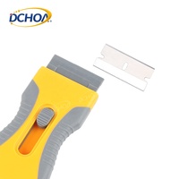 Outils de pose d'autocollants pour véhicules, lame de rasoir en plastique, grattoir pour vitres avec support de personnalisation OEM