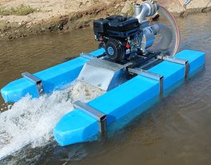 Dragueur Fluvial Minière d'Or à Moteur Diesel, Chenal Plat 2.5, 3, 4, 6 Pouces, Petit Dragueur, Prix Bas - Product Image 2