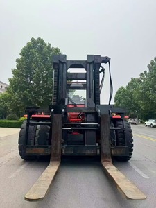 Used Kalmar Mitsubishi Hyster TCM 25 30 32 35 45 Ton Heavy Duty Original Volvo Cummins Engine Port Container Handling <b>Forklift</b> - Product Image 2