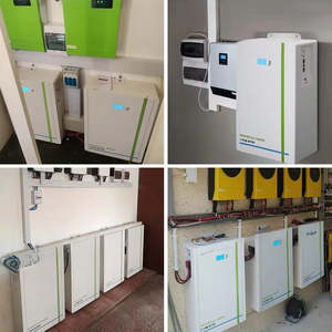 แบตเตอรี่ลิเธียมไอออนสำหรับเก็บพลังงานแสงอาทิตย์ในบ้าน 100ah-200ah 51.2V 5kwh-10kwh-15kwh แบบติดผนังสำหรับใช้ในครัวเรือน LiFePO - Product Image 3
