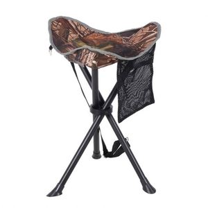 Tabouret pliant à trois pieds en tissu Oxford pour extérieur, portable, mini, pour la pêche, la plage, le camping, fabriqué par Sanxiang - Product Image 1