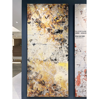 Dalles translucides de luxe en granit Patagonia, quartz et pierre frittée Pandora, pour extérieur de villa moderne, imperméables