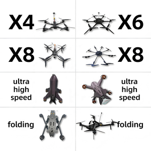 FPV Drones SKD Parts 7 Inch with Mark4 SpeedyBee F405 Stack Rush Tank Solo VTX RunCam Phoenix Foxeer Razer <b>Camera</b> FPV - Product Image 1