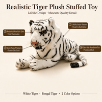 Peluche Tigre Personnalisée en Gros 17cm, Jouet Doux en Peluche Rembourré Coton PP, Coussin Anti-Stress Dessin Animé, Cadeau de Remise de Diplôme OEM