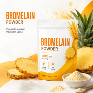 Poudre de Nattokinase, Curcumine, Quercétine et Bromélaïne de Haute Qualité, Biologique, en Vrac, 50000u/g, Supplément de Sélénium, 100g - Product Image 5