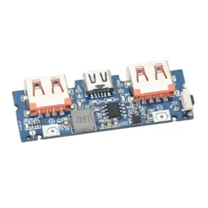 Power board for power bank Dual Type-c charging port boost module 2.4A mobile power DIY motherboard 5V